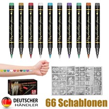 10xGlitzer Tattoo Kinder