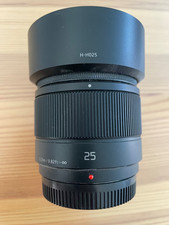 LUMIX G 25mm / F1.7 ASPH. Micro-FourThirds-Bajonett Festbrennweite Objektiv...