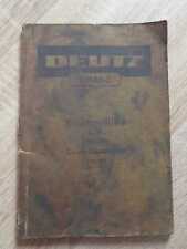 Deutz Motor F4L 514 Ersatzteilliste