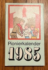 DDR 1x PIONIER KALENDER 1985 -