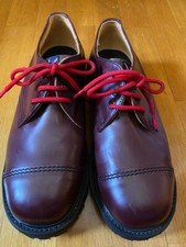 NPS SOLOVAIR SCHNÜRSCHUHE HALBSCHUHE LEDER OXBLOOD RED US 11 EUR 44 UK 10