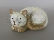 Katze liegend 8 cm hoch und 15