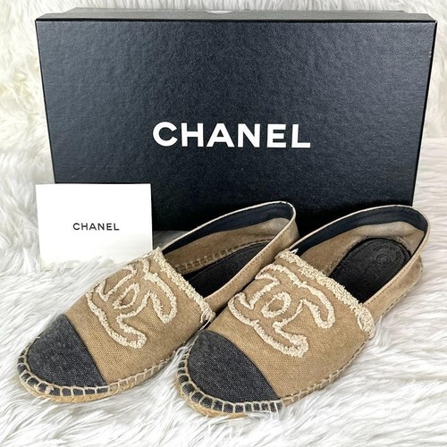 Chanel espadrille flache - espadrille,