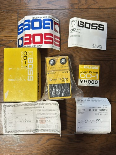 Boss overdrive 1979 - od-1,