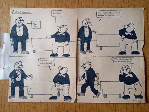 Original comiczeichnung 1963 - original,