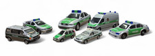 7x Polizeifahrzeuge Modellauto