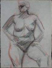 Frauenakt stehend Erotik