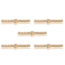 1X(5 Stueck  Messing Gerade