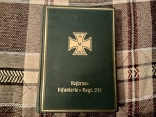 Regiment 251 / Reserve Regiment / WK 1 Deutsches Heer 1914 -1918 Reichsarchiv 