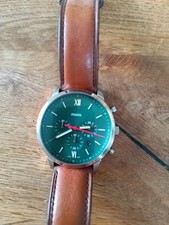 Fossil Herren-Armbanduhr FS5735, Lederarmband