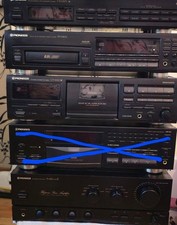 Pioneer komplette Anlage mit 4Standlautsprecher Canton+Mohr