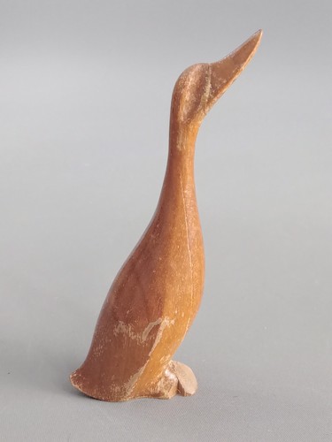 Alte holzfigur ente 11cm - alte,