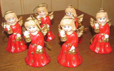 Engel Keramik mit Lampe und