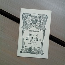 Notices about the dairy C