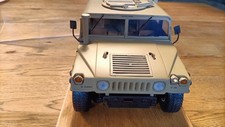 Exoto AM General Hummer H1 Humvee Military Police. Modellauto 1:18 Sand 1997 OVP