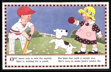 Ansichtskarte Kinder spielen