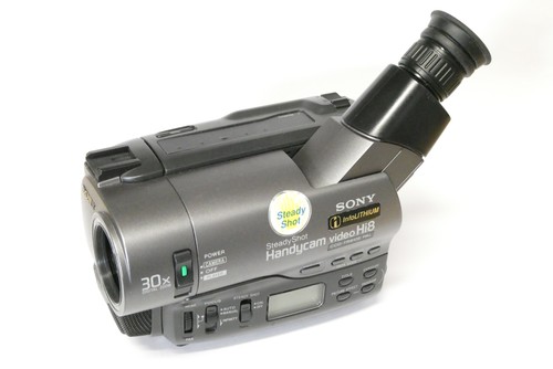 Sony ccd tr810e video hi - 8, 8