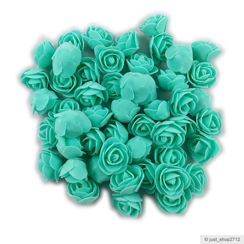 Schaumrosen türkis - schaumrosen,