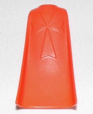 17320, 1x Umhang, Mantel, Cape, Kreuzritter, lang, orangerot