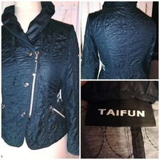 Sexy taillierte Taifun Damen Jacke Übergangsjacke Steppjacke schwarz Gerry Weber