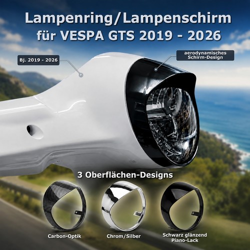 Neu vespa gts lampenring - vespa, /