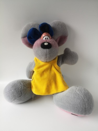 Diddlina große handpuppe - große, grau