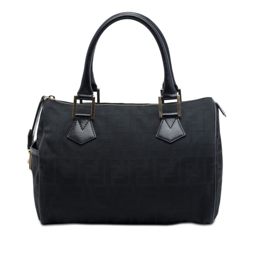 Fendi zucca canvas boston bag - zucca,