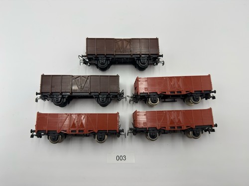 Piko güterwagen h0 - 5x,