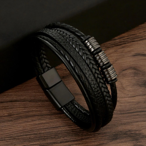 Herren armband schmuck schwarz - armband,