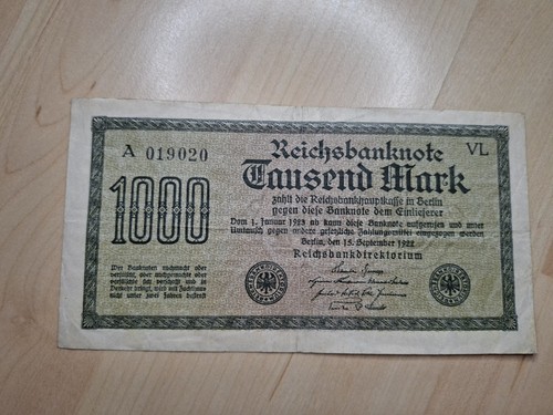 1000 mark reichsbanknote - 1000,