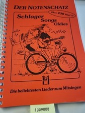 Der notenschatz songs - der,