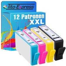 12 Patronen für HP 364 XL Photosmart B010A B010B B109A B210 B210A B210B B210C
