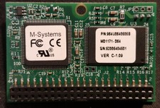 DISK ON MODULE DOM 64MB IDE FLASH THINCLIENT HP T5500 T5510 44PIN POL