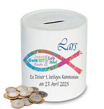 Kommunion Geschenk Spardose