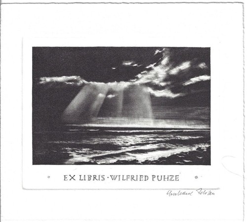 Eberhard schlotter exlibris - eberhard, schlotter: