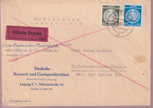 Ddr dienst eil leipzig - ddr/dienst,, eil-leipzig