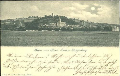 Stolzenberg bad soden 1902 - soden, x