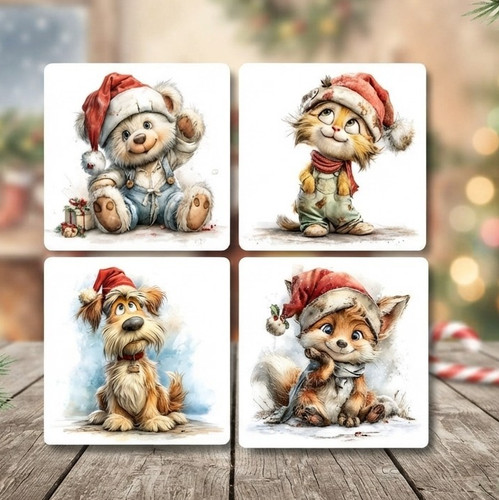 Weihnachts untersetzer keramik - untersetzer,