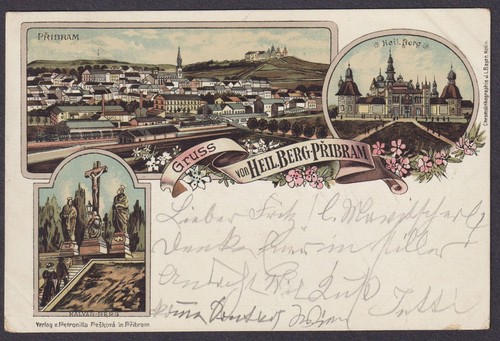 Svata hora pribram litho - pribram, ak