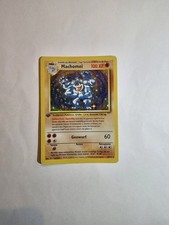Pokemon Karte Machomei Holo 1.Edition