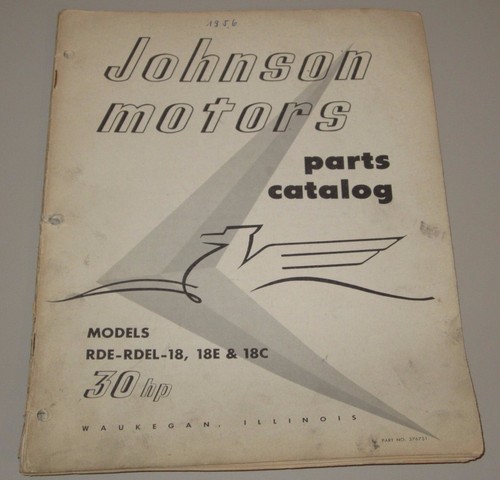 Parts catalog johnson motors - parts,