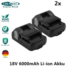 2x 18V Li-ion Akku Für