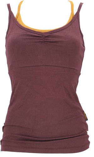 Yoga top mit bra - mit, aus