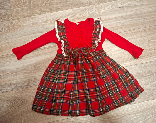 Weihnachtskleid mädchen kleid - weihnachtskleid,