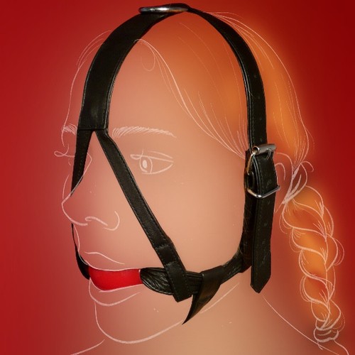 Mchurt knebel harness fetisch - harness,