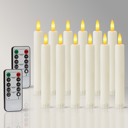 12er led kerzen flammenlose - 6/12er, led-kerzen