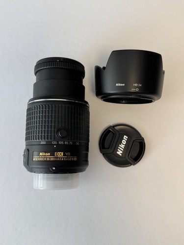 Nikon nikkor 55 200mm - nikon, dx