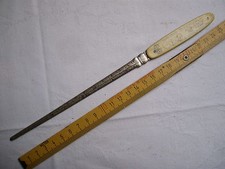 Brieföffner , B.Thierbach-Fahrradteile , Chemnitz , Plauen