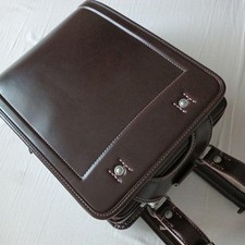 Randoseru Tsuchiya Kaban Kinder Schultasche Rucksack Braun Gebraucht Japan