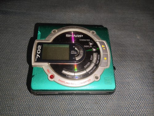 Sharp 702 minidisc - md,